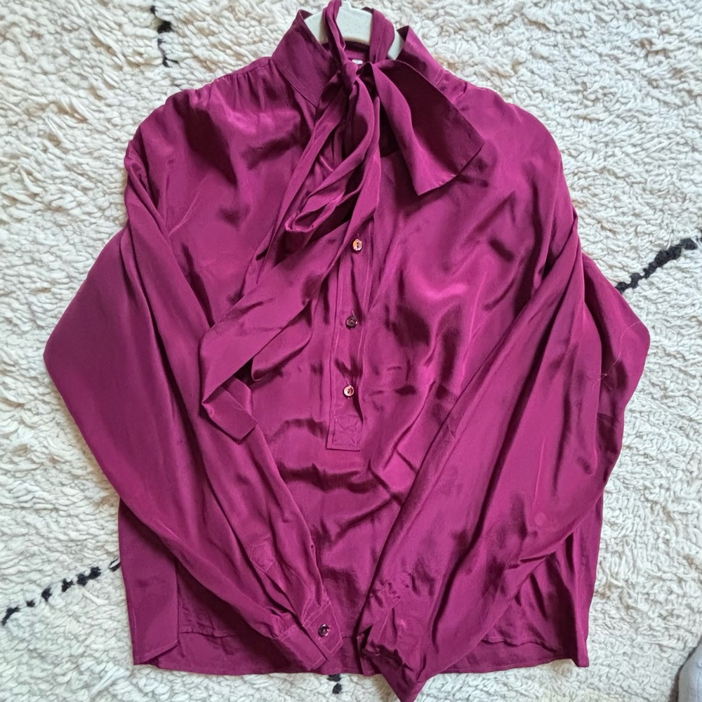 Yves Saint Laurent Vintage Silk Blouse